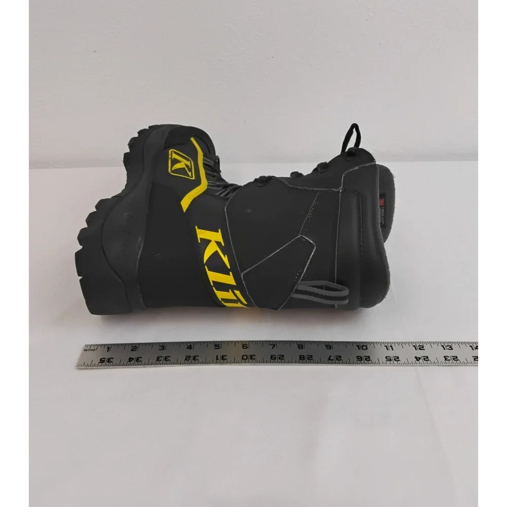 Klim Adrenaline GTX Snowmobile Boots 3108-002 Men's 10 Black Gore-tex #W4715